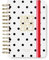Kate Spade New York 2022-2023 Planner Weekly and Monthly, Medium Planner Dated August 2022 - December 2023, Hardcover Agenda, Day Planner with Stickers, Pockets, and Spiral Binding, Cabana Dot