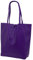 SH Leder ® Damen Echt Rindleder Shopper mit Innentasche in vielen Farben Schultertasche Henkeltasche 37x29cm Kora G266 (Lila)