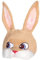 ABOOFAN Plüsch Osterhasen Masken Kaninchenkopf Masken Tiere Cosplay Masken Kaninchen Maskottchen Kostüm Cosplay Partykleid Für Osterparty Ornament