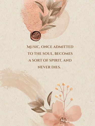 Notenheft: 100 Seiten Blanko Notenpapier