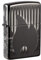Ebony gelasert Zippo Flame 60006779 8seitig gelasert