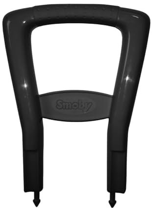 Smoby Ersatzteil 20904015 Rückenlehne Lauflernhilfe Griff schwarz für Smoby Rutscher Initio
