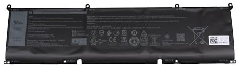 P8P1P Dell Battery New 56Wh for G15 (5511), Precision 15 (5560), XPS 15 (9520), Inspiron 16 (5620), 16 (7620), Vostro 15 (7510)