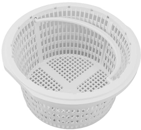 SIXRUN Skimmerkorb 18cm, Skimmer Korb, Pool Skimmer, Skimmer Körbe, Skimmer Filterkorb mit Griff, für SP1091LX Pool Skimmer Korb