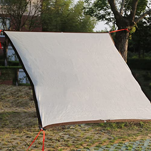 Sonnenschutznetz, 95% Sonnenschutz, UV-beständiges Netz mit Ösen, Schattenplane aus Gartennetz, Schattierungsnetz, für Gewächshausabdeckung, Terrassenpflanze, Blumen, Hühnerstall, Carport,