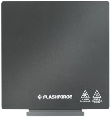 Flashforge Build Plate PC Sheet for Adventurer 5M Series and AD5X, Flexible PC Sheet with Excellent Adhesion for ABS/ASA