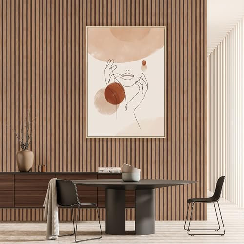 Tapete Holzoptik, Selbstklebende Tapete, Holzpaneele Tapeten, Wand Tapeten, Wandtapete Holzverkleidung Wand Effekt, Wandpaneele Holzoptik, Dekor Wallpaper (Eichenholz-Gitter, 45cmxX5m)