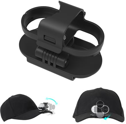 Fututech POV Halterung für Insta360 GO 3S/ GO 3, verstellbare Clip-Halterung für Action-Kamera, Schutzrahmen, Zubehör
