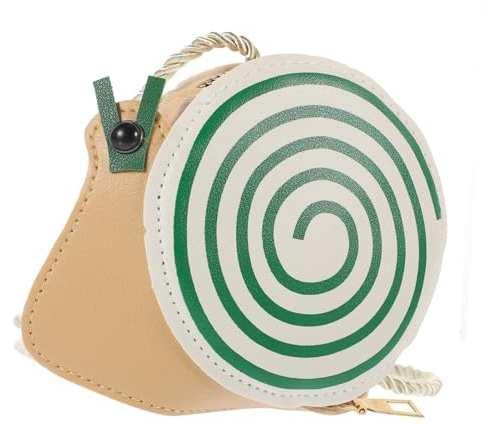 LALADEFIEE Cartoon Münztasche aus Pu als Umhängetasche für Mädchen | Kleiner Geldbörse mit Moderatem Innenraum, für Alltag und Reise, zum Aufbewahren von Bargeld und Süßigkeiten