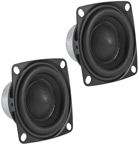 JUZITAO 2PCS 2 2inch 4Ohm 10W Full Range Audio Speaker Stereo Woofer Loudspeaker 10W 4Ohm Bass Small Speaker with Fixing Holes
