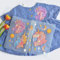 Bügelbilder Einhorn Set für Textilien, 2 Bögen DIN A5 zum Aufbügeln | Deko Stoffreparatur von T-Shirts, Jeans, Hoodies | Patches groß klein für Kinder Babys