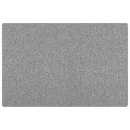 vidaXL Teppichläufer Hellgrau 100 x 150 cm 100% Polypropylen