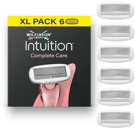 Wilkinson Sword Intuition Complete Care Ersatzklingen, 6er-Pack