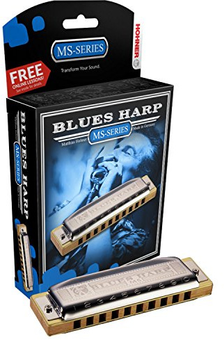 Hohner Blues Harp Mundharmonika, Tonart G