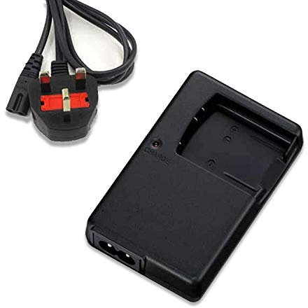 Mains Battery Charger for Nikon COOLPIX A100, A300, S32, S100, S2500 S2600 S2800, S2900 S3100 S3200, S3300, S3600 S3700 S4100, S4300 S5200, S6400, S6600, S6700 S7000, W150 Camera - For EN-EL19 Battery