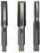 Drill America DWT60834 Lot de 4 tarauds gauchers en acier rapide 5/8-11 UNC