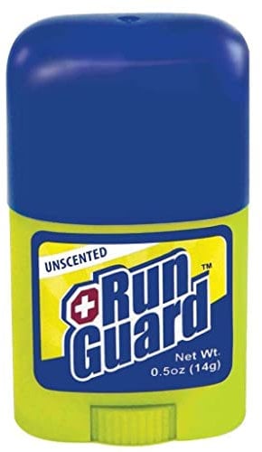 RunGuard Hautschutzmittel Reise-Hautschutzstick, Schutz gegen Wundscheuern, Blasenbildung und Hautirritation an Füßen, Schenkeln, Armen, Brustwarzen, 15g (1er Pack)