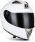 Soxon® ST-550 „Snow“ · Integral-Helm · Full-Face Motorrad-Helm Roller-Helm Scooter-Helm Cruiser Sturz-Helm Streetfighter-Helm Sport Urban MTB · ECE 22.05 Visier Schnellverschluss Tasche XL (61-62cm)