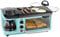 Nostalgia BSET300BLUE Retro 3-in-1 Family Size Breakfast Station