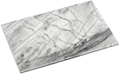 Large Heavy Marble Kitchen Chopping Cutting Board Slate White