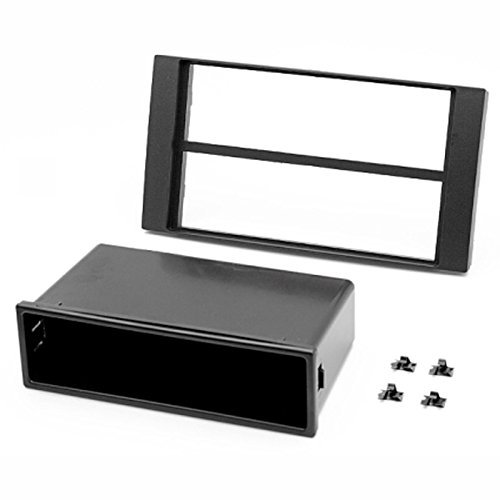 Carav 10-001 Adattatore Stereo Radio doppio Din per cruscotto con lettore DVD e attorniata-Kit di installazione autoradio