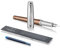 Parker Urban Fountain Pen, Premium Orange with Fine Nib and Blue Ink Refill, 1931625