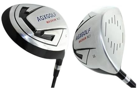 AGXGOLF Ladies Magnum 460cc Petite Length (43 inch) 12.0 Degree Driver wLady Flex Graphite Shaft & Head Cover, Built in USA
