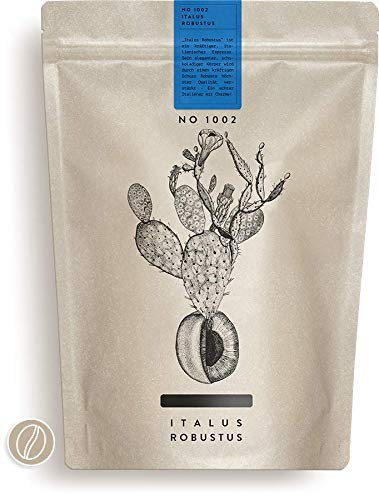 RAUWOLF | 1002 ITALUS ROBUSTUS | Espresso 500g | Kräftig Italienisch | ganze Bohne | EHRLICH! FRISCH GERÖSTET | VERSAND IN 24H AB 1KG FREI