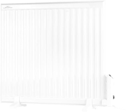 Ölradiator 1500W Elektroheizung, elektrische Heizung energiesparend mit Thermostat, 78 x 66 cm, Fenster-Offen-Erkennung und Kindersicherung, Wochenprogramm, für Kinder- und Allergikerzimmer