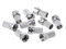 Fivekim Conector de Rosca para Antena de televisión (75 a 5 F, 10 Unidades)