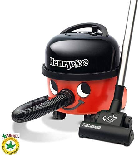 Henry HVR.200M-11, Micro Vacuum Cleaner with Hairo Brush, Red, 9 liters, 80 Decibeles