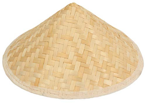 CLISPEED Enfants Bricolage Chapeau de Paille Traditionnel Chinois Paille Chapeau Enfant Chapeau de Paille D'été Chapeau de Paille Art Peinture Chapeau pour Enfants Maternelle