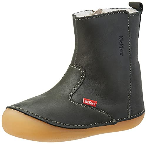 Kickers Socool Cho, Scarpa Mary Jane Unisex-Bimbi 0-24, Cachi, 19 EU