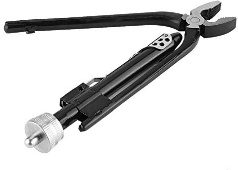 Safety Twist Pliers, 6inch High Carbon Steel Wire Twisting Pliers Bolt Cable Secure Fasteners Cable Shears Cable Cutter Pliers with Polished Jaws Wire Cable Twister Locking Tools