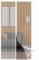 GOUER Zanzariera Magnetica 100x200cm Chiusura Automatica Zanzariera Porta Finestra Facile Montaggio Porte per Balconi, Portefinestre, Bianco
