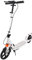 Scooter Kickscooter Erwachsene Kinder Tretroller mit Federung 200mm Rädder Klappbar Höhenverstellbar Cityroller mit Handbremse Fußbremse (Weiß)