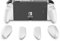 Skull & Co. GripCase OLED für Nintendo Switch OLED-Modell: Eine Andockbare Transparent Schutzhülle mit Austauschbaren Griffen [Passend für Alle Handgrößen] [Keine Tragetasche] - OLED Weiß