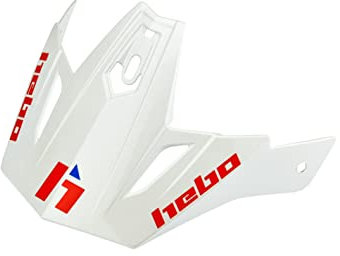 Hcr1046 - Ersatzvisier für Motorradhelm Zone 4 Contact, Weiß, Einheitsgröße