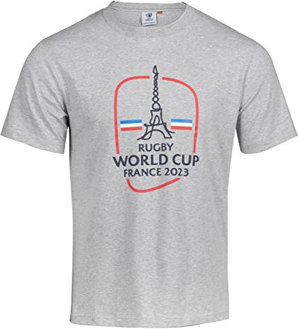 Rugby World Cup T-Shirt RWC - Collection Officielle Coupe du Monde de Rugby 2023 - Taille 4XL