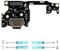 iYAiYO Connettore Dock per Motorola Edge 20 XT2143-1 Presa di Ricarica Dock Charging di Ricambio con Strumento di Installazione