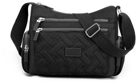 Estwell Umhängetasche Damen Klein Crossbody Bag Mode Schultertasche Multi Taschen Damenhandtaschen Crossbody Tasche Damentasche für Reisen Arbeit Shopper