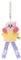 Takara Tomy: Kirby Warp Star Strap Smiling Warp Kirby Plush