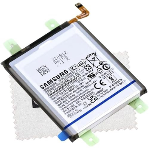 Batería original EB-BS908ABY para Samsung Galaxy S22 Ultra (S908B) con paño de limpieza de pantalla Shlok
