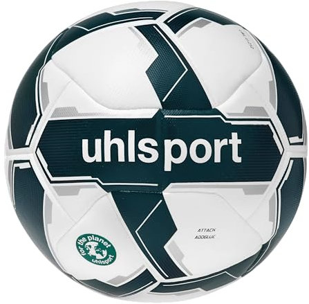 uhlsport Attack Addglue for the planet - Fußball Spiel-Ball Trainings-Ball in Addglue-Technologie - Fairtrade Zertifiziert