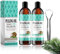YANINEE 2 pezzi 100 ml Oil Pulling per Teeth, olio di cocco con olio di menta piperita, sbiancamento ayurvedico dei denti