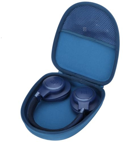 Lebakort Hart Reise Schutz Hülle Etui Tasche für JBL Tune 510BT 710BT 720BT 660NC 700BT 760NC 750BTNC 660NC 560BT 570BT 520BT 670BT 770NC JBL Live 650BTNC 400BT 500BT Bluetooth Kopfhörer (Blau)