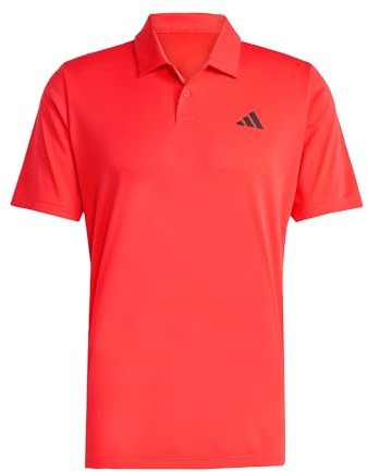 adidas Herren Club Tennis Climacool Polo Shirt, Semi Lucid Red, S