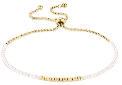 Tamaris Armband Glasperle TJ-0557-B-21 IP Gold