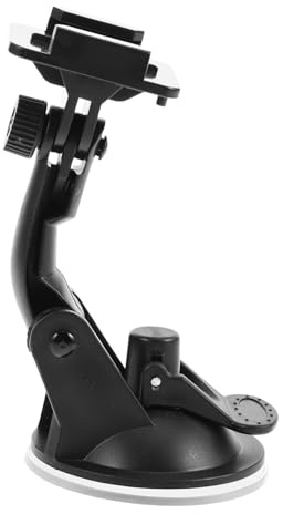 iplusmile Support Caméra Voiture Ventouse pour Dashcam Et Caméra Sport Fixation Stable sur Pare-Brise Compatible Multi-Angles Installation Rapide sans Outils