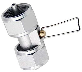 NULYLU Nachfülladapter Gasflaschen Fülladapter Gasflaschen Fülladapter für Camping und Outdoor Aktivitäten Langlebiger Adapter Verhindert Ventillecks Einfache Installation